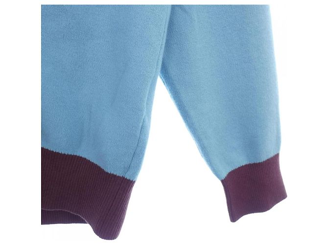 Autre Marque Cárdigan de mezcla de cachemira CABaN Castaño Azul - vista 6