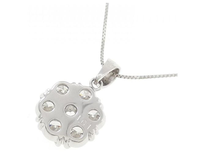 Autre Marque Collana in platino e diamanti Argento - vista 4