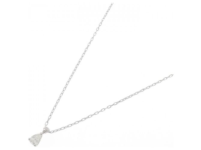 Autre Marque Collana in diamante in oro bianco Au750 Argento - vista 2