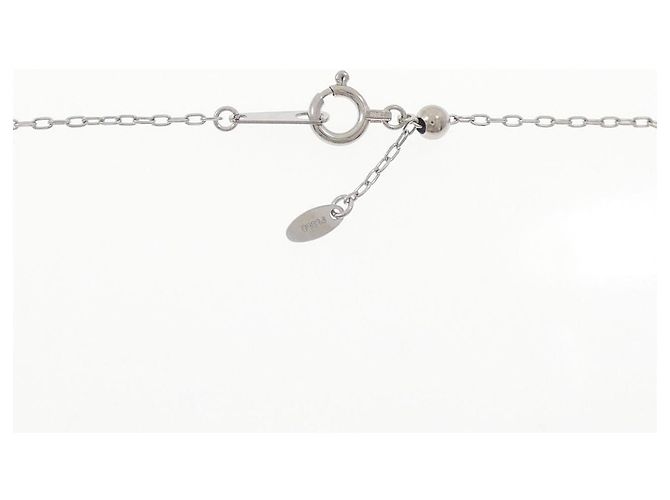 Autre Marque Collana a Cuore in Diamanti e Platino Argento - vista 5