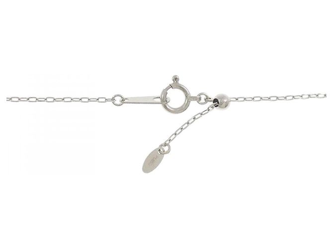 Autre Marque Collana in platino Pt900 Pt850 con tanzanite Argento - vista 5