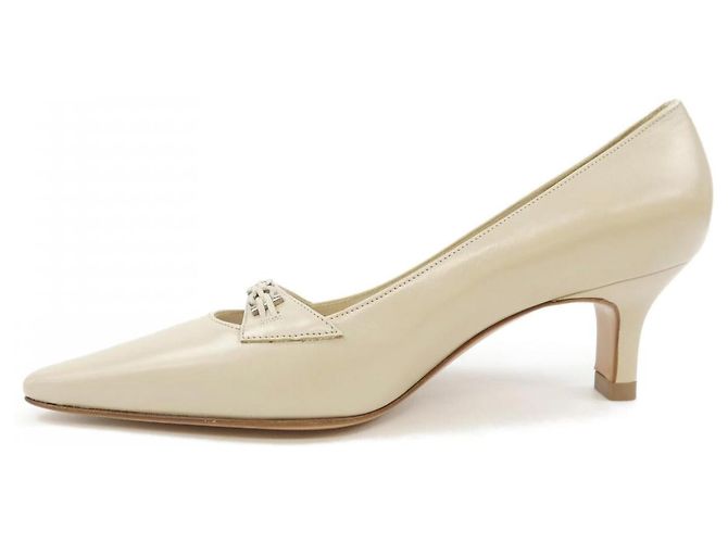 Pumps Salvatore Ferragamo Beige - vista 2