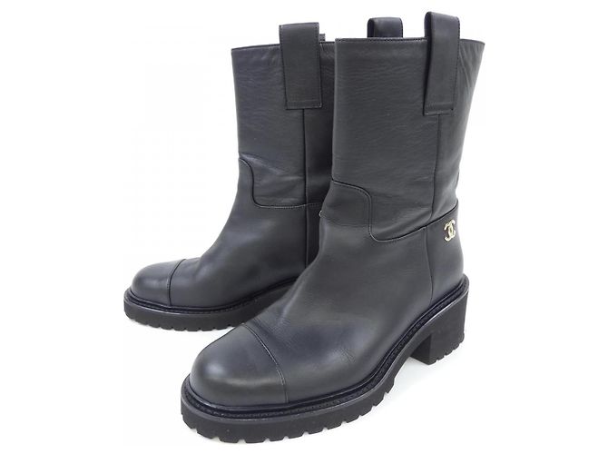 Botas Chanel G36749 Negro - vista 3