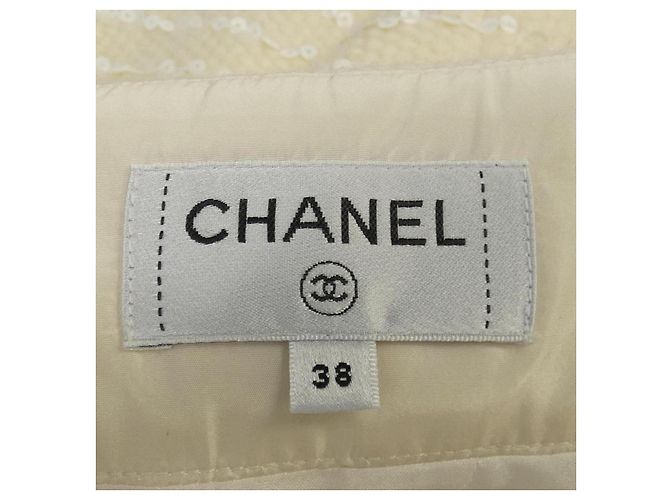 Saia Chanel Bege - vista 4