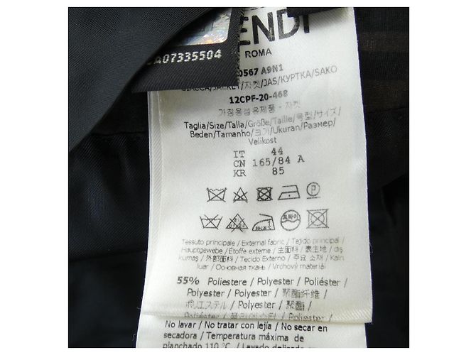 Chaqueta Fendi Negro - vista 3