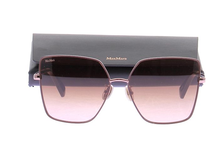 Max Mara Occhiali da sole "Natalia" marroni Marrone - vista 7