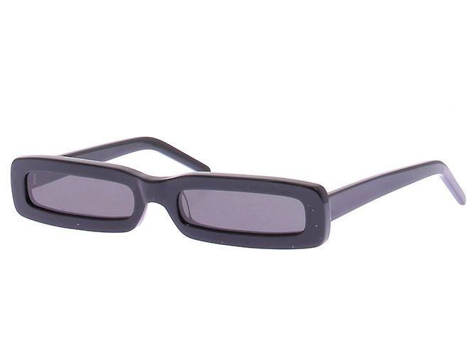 Autre Marque GEORGE KEBURIA Black Rectangular Sunglasses - view 5