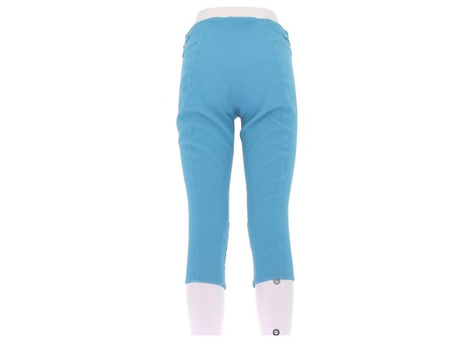 Capri in cotone blu Acne Studios - vista 2
