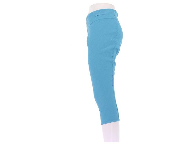Capri in cotone blu Acne Studios - vista 4