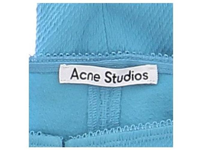 Capri in cotone blu Acne Studios - vista 5