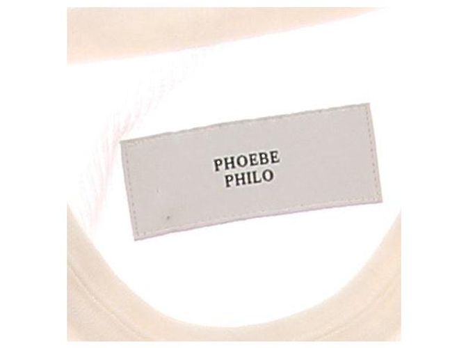 Pull Phoebe Philo en laine crème col rond M - vue 5