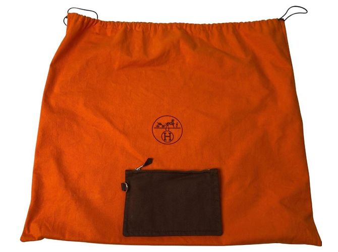 Borsa tote Valparaiso MM di Hermès con pochette per donne Marrone - vista 16