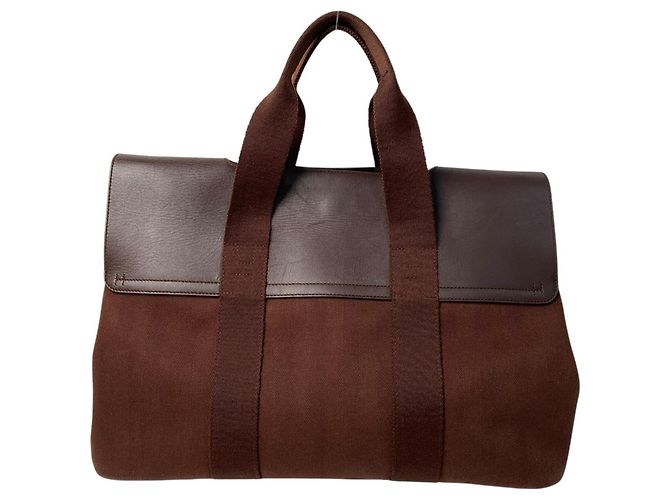 Borsa tote Valparaiso MM di Hermès con pochette per donne Marrone - vista 2
