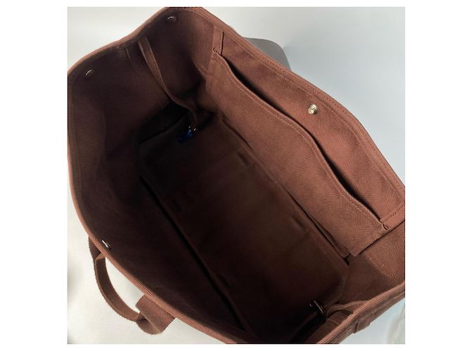 Borsa tote Valparaiso MM di Hermès con pochette per donne Marrone - vista 7