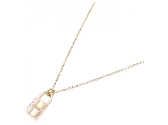 Hermès Collana Cadenas Hermes Kelly Rosa - vista 2