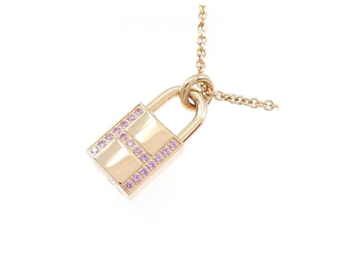 Hermès Collana Cadenas Hermes Kelly Rosa - vista 3