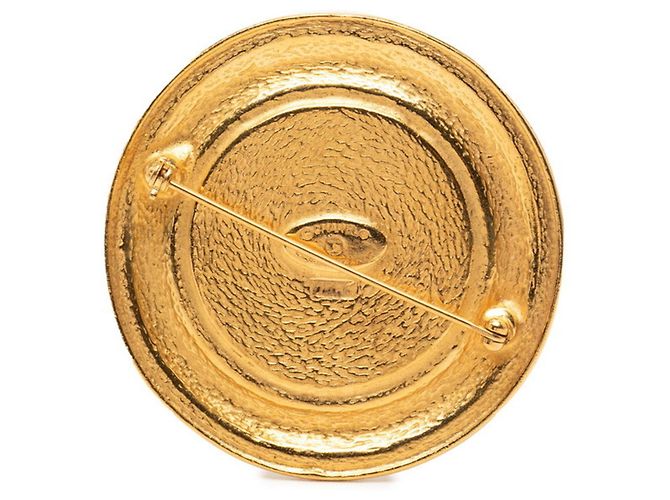 Spilla Placcata Oro Donna CHANEL Coco Mark RUE CAMBON PARIS D'oro - vista 2