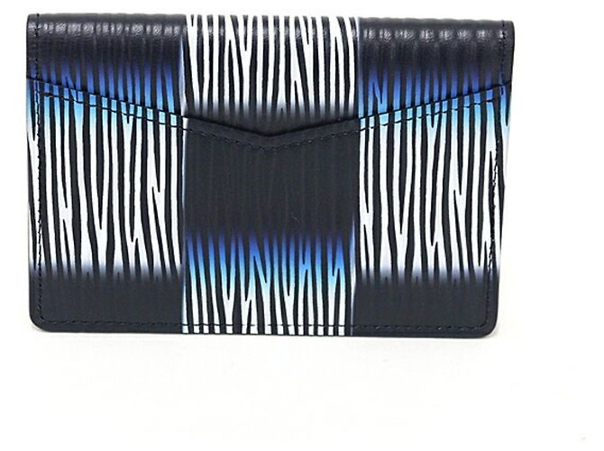 Organizer per Carte in Pelle Damier Rush Blu Louis Vuitton - vista 2