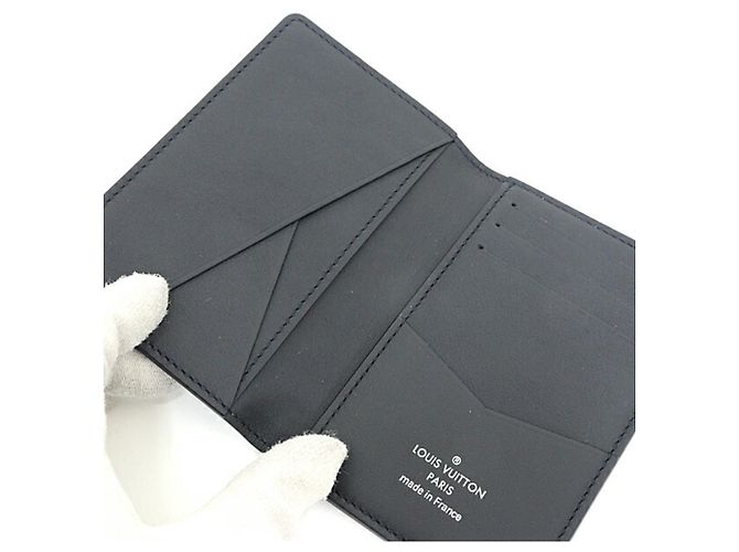 Organizer per Carte in Pelle Damier Rush Blu Louis Vuitton - vista 6