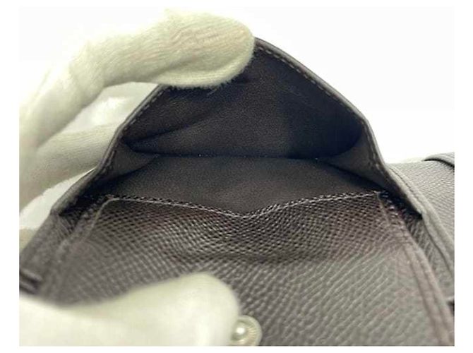 Billetera plegable Bally marrón de cuero sin usar BALLY Grain plegable compacta - vista 11