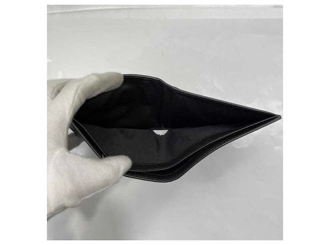 Billetera plegable Bally marrón de cuero sin usar BALLY Grain plegable compacta - vista 7