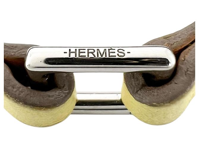 Hermès Bracciale Micro Kelly S in pelle gialla da donna HERMES Giallo - Ansicht 7
