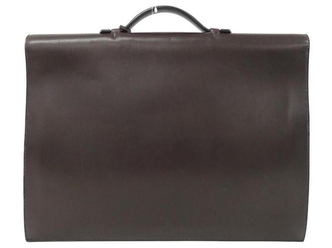 Sac à Dépêches Hermès Marron - vue 2