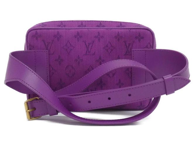 Bumbag Riñonera de denim Monogram Louis Vuitton para exteriores - vista 2