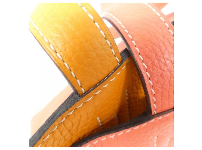 Hermès Double Sens Handtasche Pink - Ansicht 3