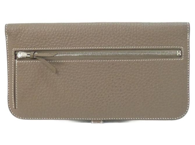 Hermès Hermes Dogon Long Wallet Brown - view 2