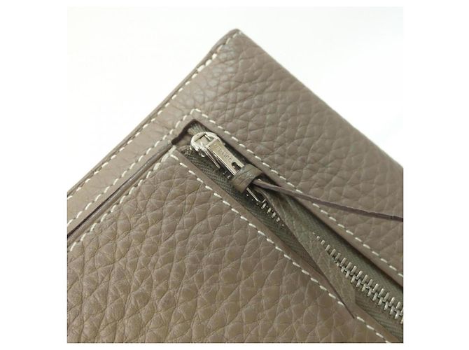 Hermès Hermes Dogon Long Wallet Brown - view 5