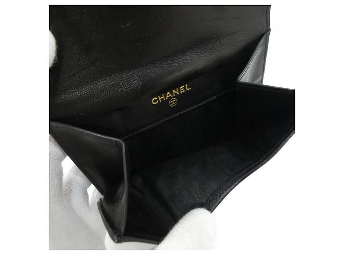 Cartera Chanel Timeless CC Line Negro - vista 6