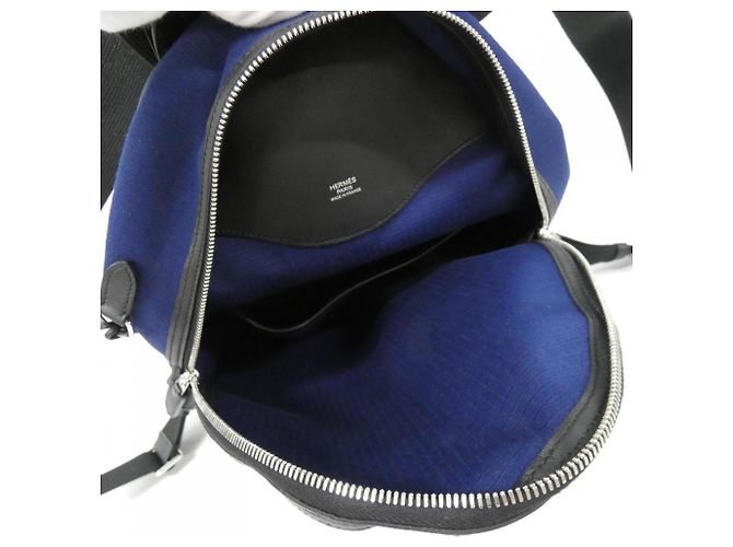 Hermès Hermes Allback Backpack Black - view 7