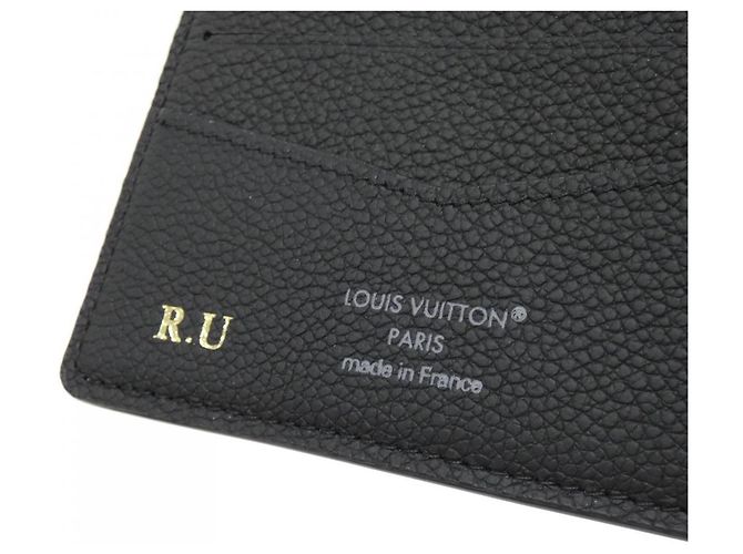 Portafoglio Slender Damouflage di Louis Vuitton Nero - vista 5