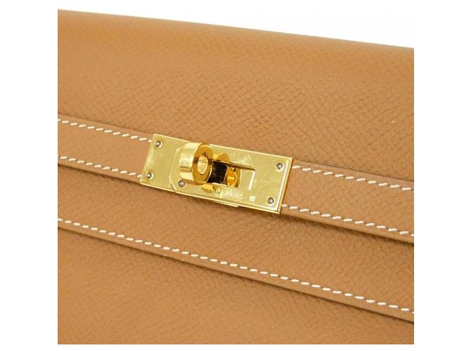 Hermès Kelly Classic Geldbörse Braun - Ansicht 4