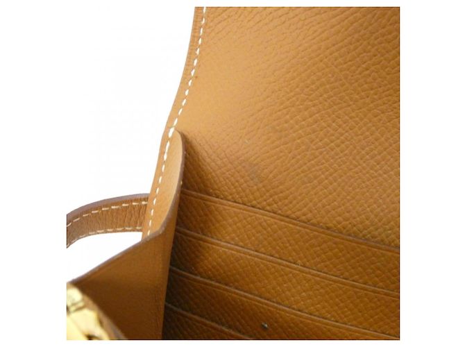 Hermès Kelly Classic Geldbörse Braun - Ansicht 8