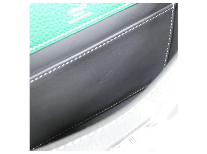 Bolsa de Ombro Colorblock Sac à Dépêches da Hermès Verde - vista 8