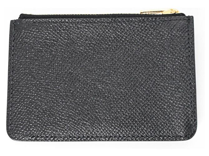 Hermès HERMES Cartera Compacta Constance Epsom Negra #W Negro - vista 16