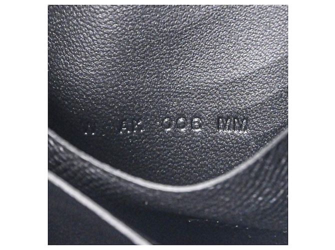 Hermès HERMES Cartera Compacta Constance Epsom Negra #W Negro - vista 18