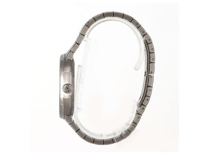 Relógio automático em aço azul Tambour Louis Vuitton - vista 3