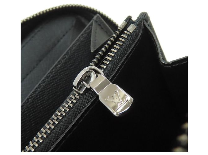 Borsa Clutch Zippy XL Louis Vuitton Monogram Eclipse Uomo LOUIS VUITTON Nero - vista 10
