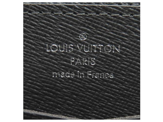 Borsa Clutch Zippy XL Louis Vuitton Monogram Eclipse Uomo LOUIS VUITTON Nero - vista 6
