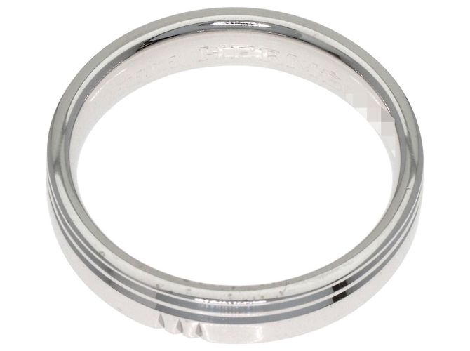 Hermès Anello Alleanza Kelly #, Oro Bianco, Donna - vista 4