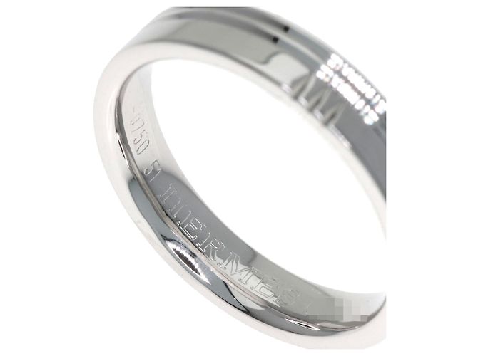 Hermès Anello Alleanza Kelly #, Oro Bianco, Donna - vista 5