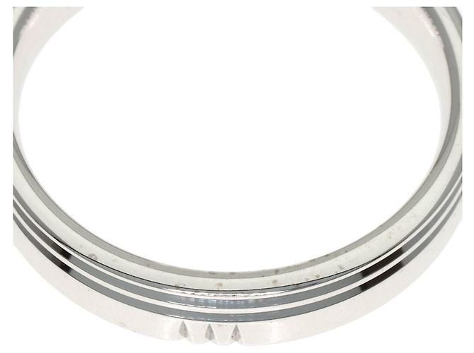 Hermès Anello Alleanza Kelly #, Oro Bianco, Donna - vista 7