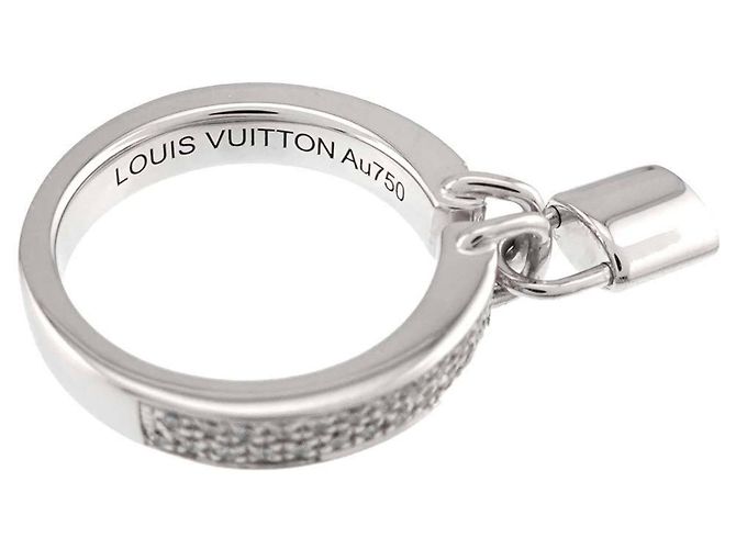 Louis Vuitton Lockit Ring # Diamantring, Weißgold () - Ansicht 3