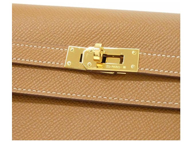 Hermès Kelly Classic Geldbörse Braun - Ansicht 3