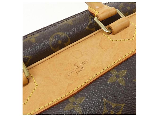 Borsa a mano Bowling Vanity Monogram Louis Vuitton Marrone - vista 5