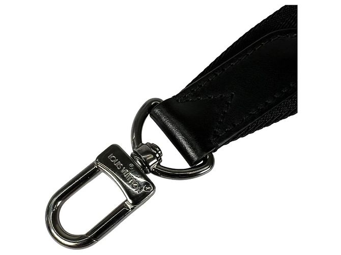 Louis Vuitton LOUIS VUITTON Shoulder Strap Monogram Eclipse City Keepall Black - view 6