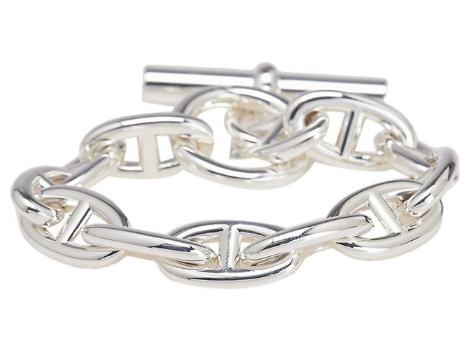 Bracciale Chaine d'Ancre GM in Argento per Uomini di Hermès - vista 3
